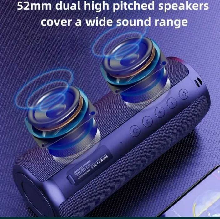 Coluna som ZEALOT super bass 40w Nova