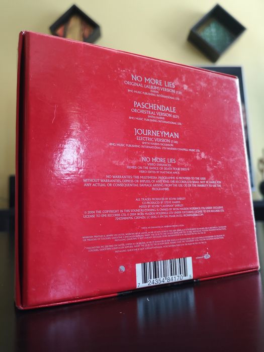 Iron Maiden CD single - No more Lies 2004 Edição Limitada