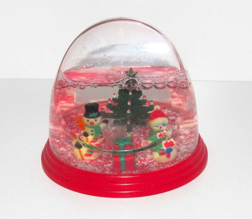 Globo de Neve de Natal Vintage