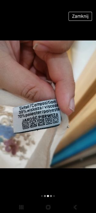 Piękna lekka apaszka pareo narzutka