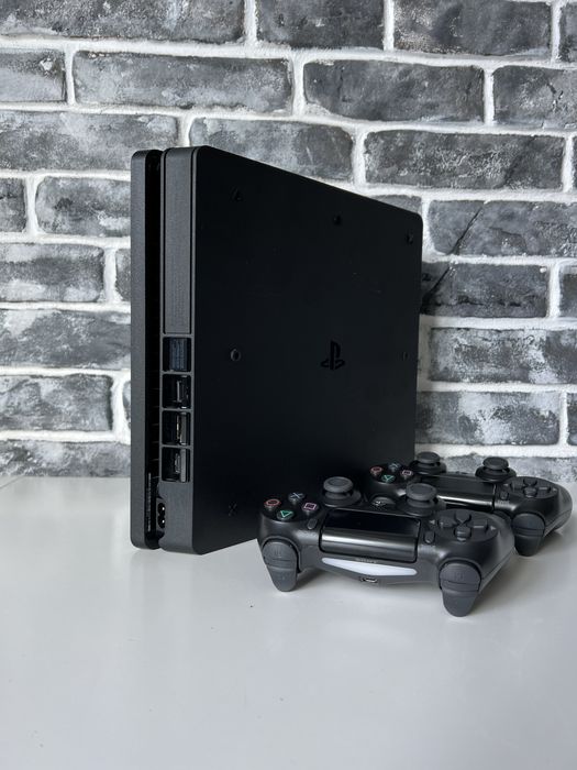 Ps4 slim 500гб/ 1 тб - 20 игр, 2 геймпада