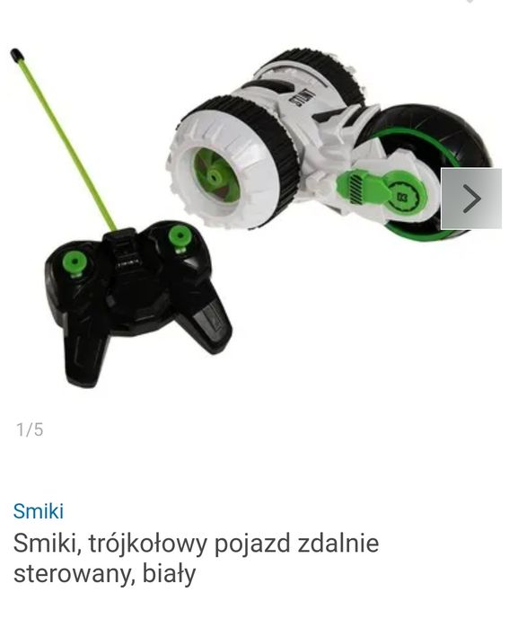 Samochód trójkołowiec kaskaderski