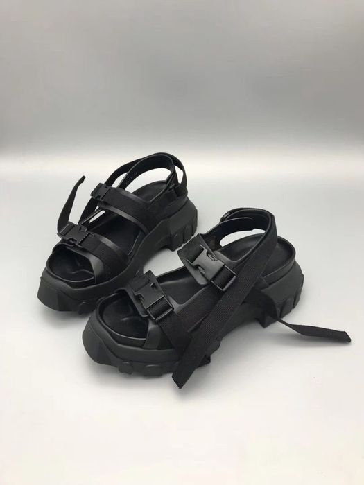 Шльопки, сандалі шкіряні Rick Owens, tractor, розмір 38-39! ХІТ!