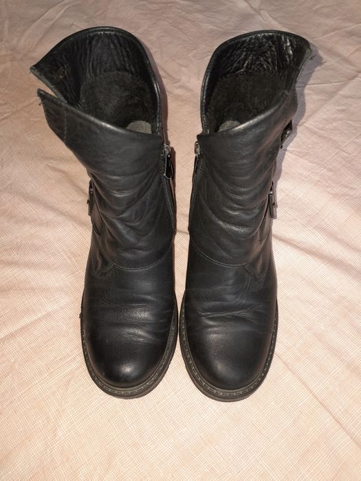 Черевики шкіряні