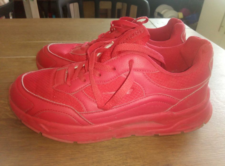 Buty sneakersy Sprandi Rocky Red wkładka 25 cm eu 40