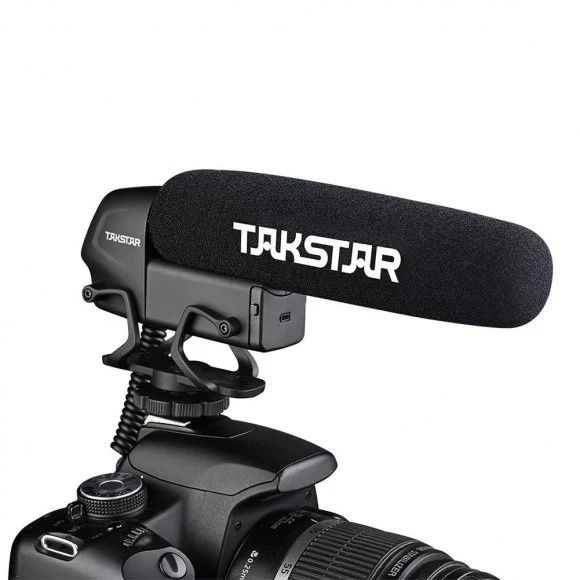 Накамерний мікрофон для фото/відеокамери Takstar SGC-600 + вітрозахист