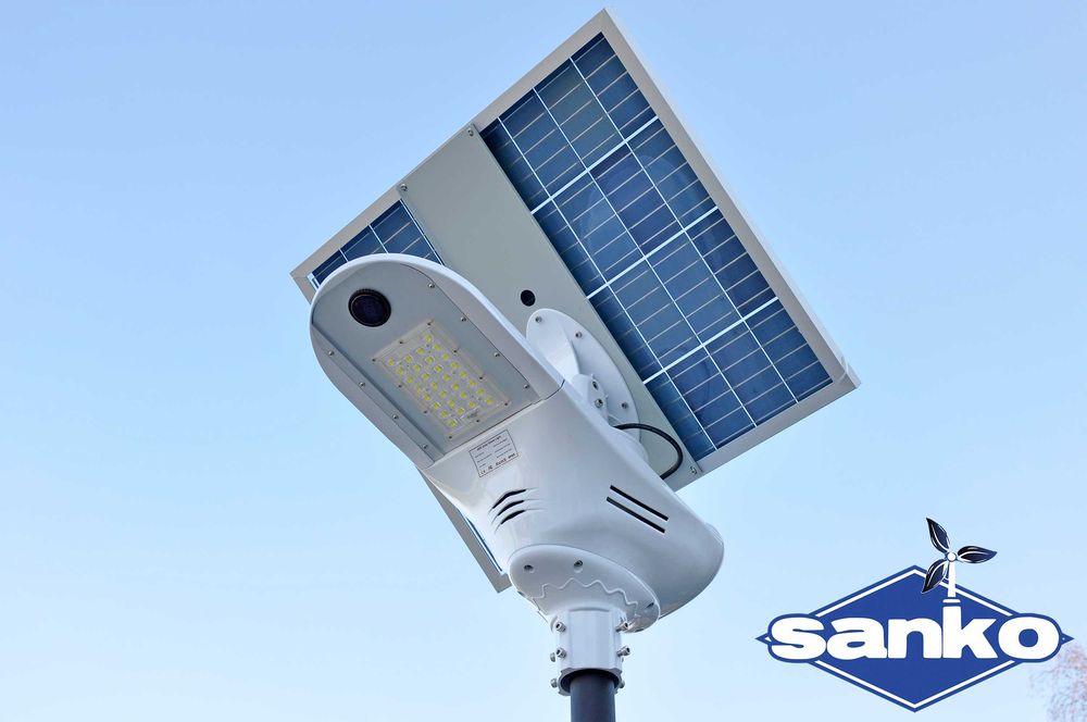 Lampa solarna uliczna LED SL-40-80 40W 7200lm panel 80W LiFePO4 27Ah