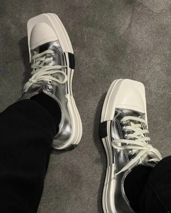 Buty Rick Owens Drkshdw x Converse TURBODRK Metallic r.45