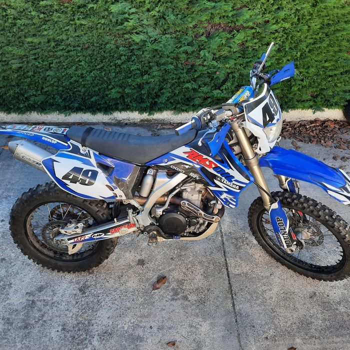 LER DESCRIÇÃO Com vídeo Wr 450 f 2009 Start+Kick MATRICULADA