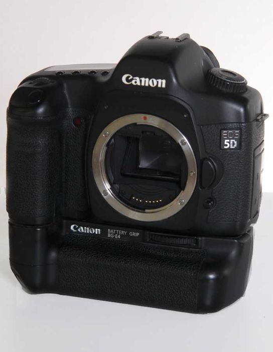 Canon EOS D5 com punho