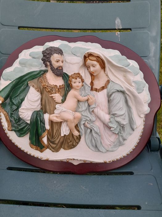 Płaskorzeźba Święta rodzina..