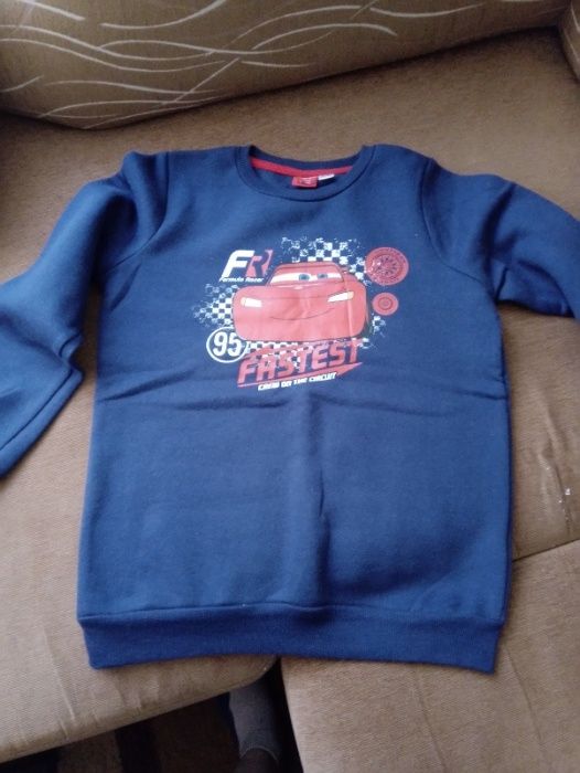 Bluza ocieplana chłopięca "Zygzak McQueen" – 146/152