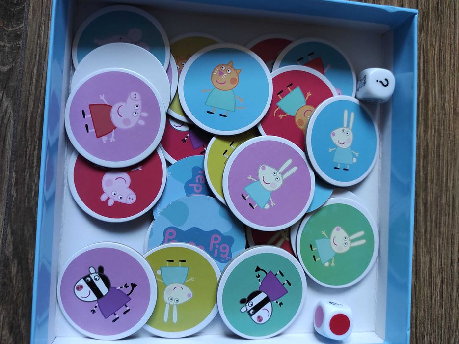 Zestaw puzzle i gra świnka Peppa