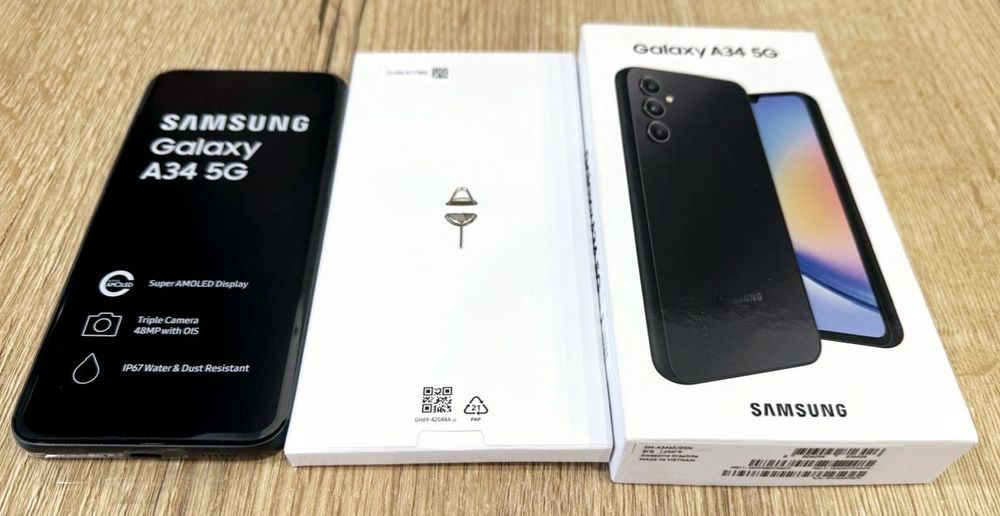 Samsung Galaxy A34 5G  Ideal 8/256GB, стан НОВОГО!!!