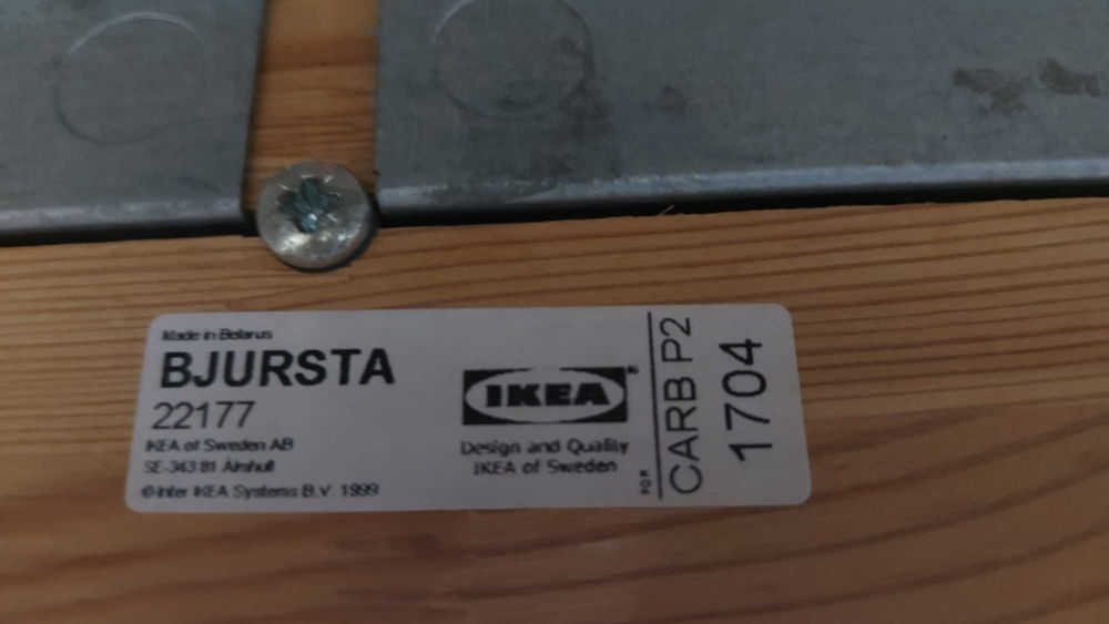 Vendo mesa de jantar extensível IKEA BJURSTA, 8 pessoas, bom estado