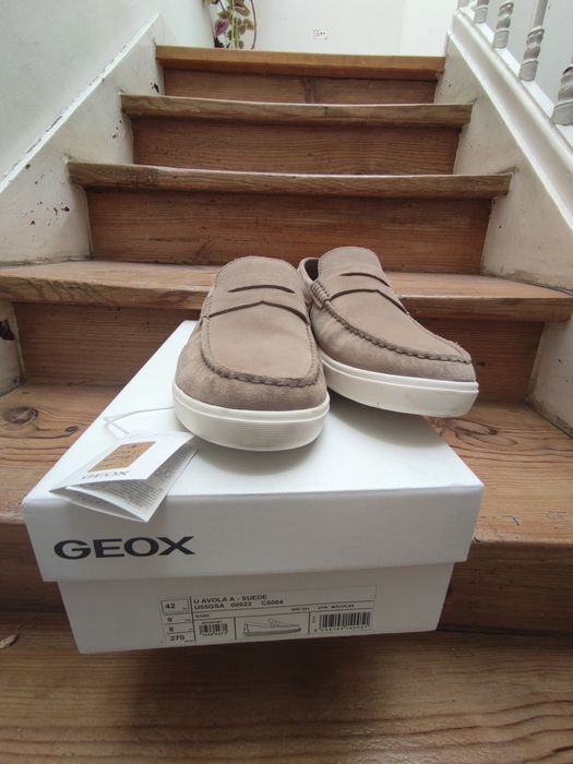 Mocassins Geox - U Avola A - Suede