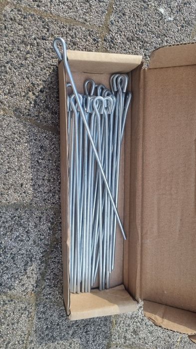 Pręty mocujące Norgips 250 mm – 24 szt. nowe, do sufitów GK