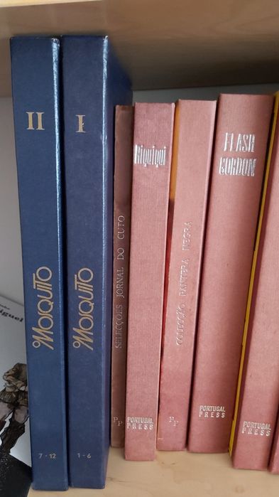 Várias colecções o mosquito completas