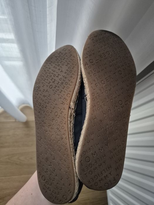 Espadryle tommy hilfiger 37 granat