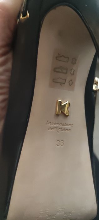 Botki czarne KAZAR