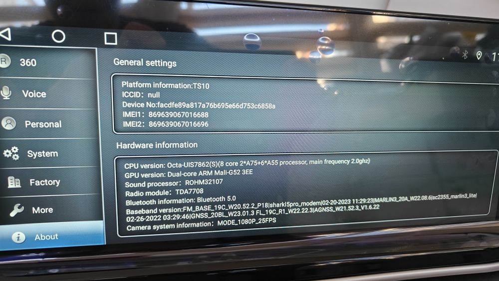 Штатная магнитола Toyota land cruiser 200 android GPS WiFi SIM card