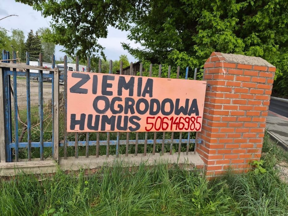 Sprzedam ziemię humus