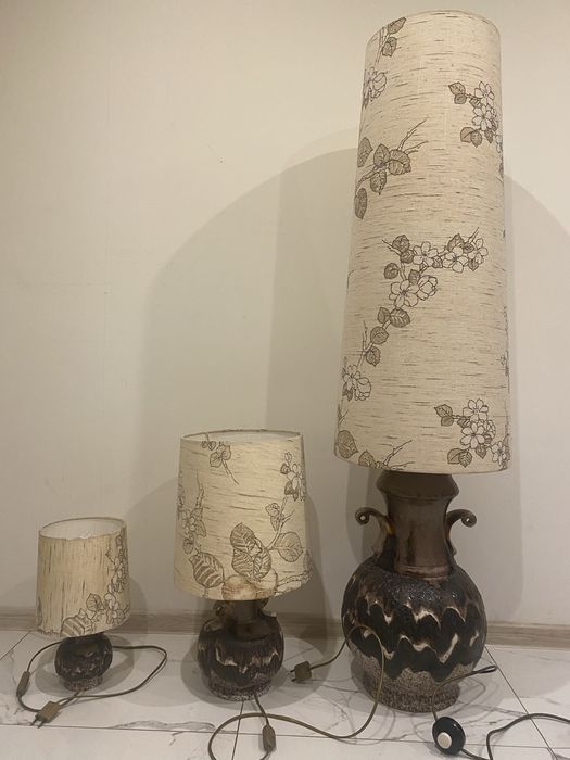 Lampy FAT LAWA  -  3 sztuki