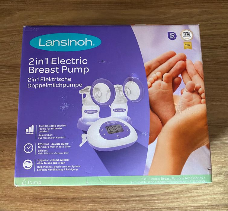 Laktator Lansinoh podwójny
