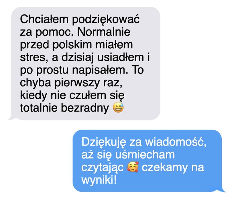 Korepetycje język polski matura egzamin ósmoklasisty online pomoc