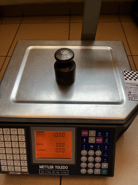 Ваги з друком чеків Mettler Toledo Tiger 3600PRO Метлер Весы Толедо Ваги з чекодруком ГАРАНТІЯ