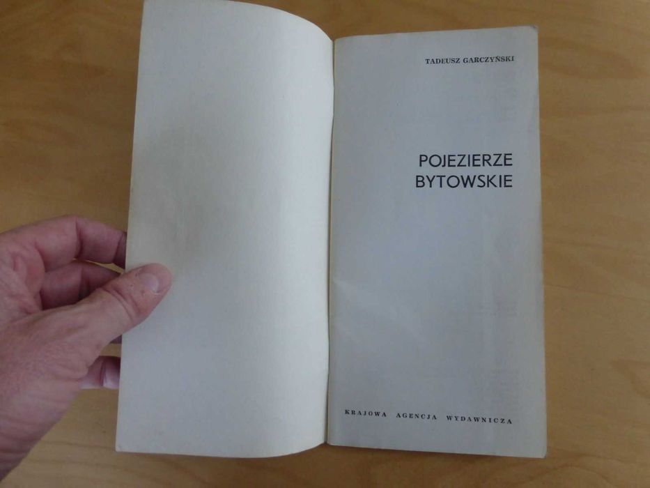 Pojezierze bytowskie. Tadeusz Garczyński KAW 1980
