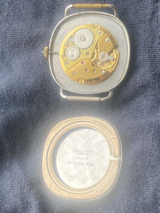 Zegarek BAUME MERCIER 1718 mechaniczny nakręcany werk BM 17001