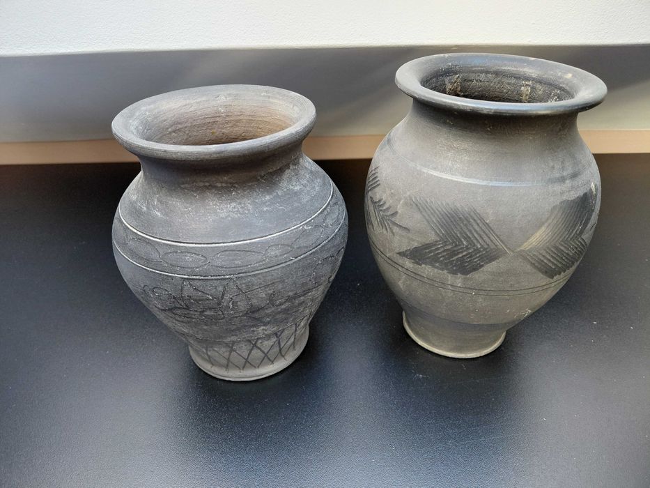 Wazony gliniane 2 sztuki