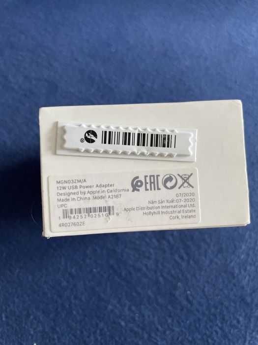 Nowa ładowarka sieciowa Apple Adapter USB 12W oryginał