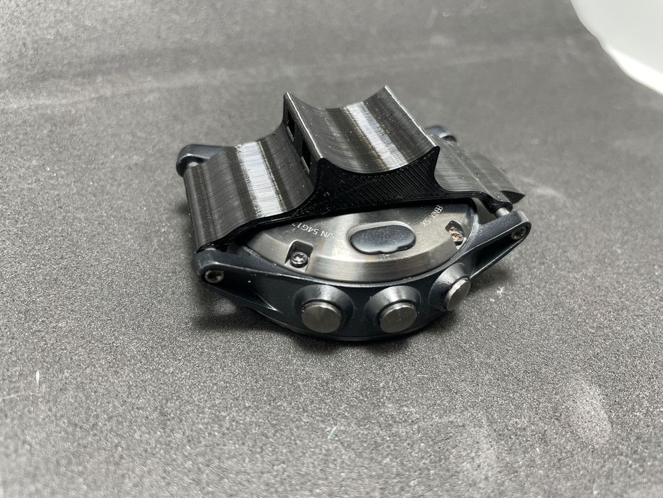 Montaż Garmin Fenix 5/6 na kierownice. 3 typy, Druk 3D
