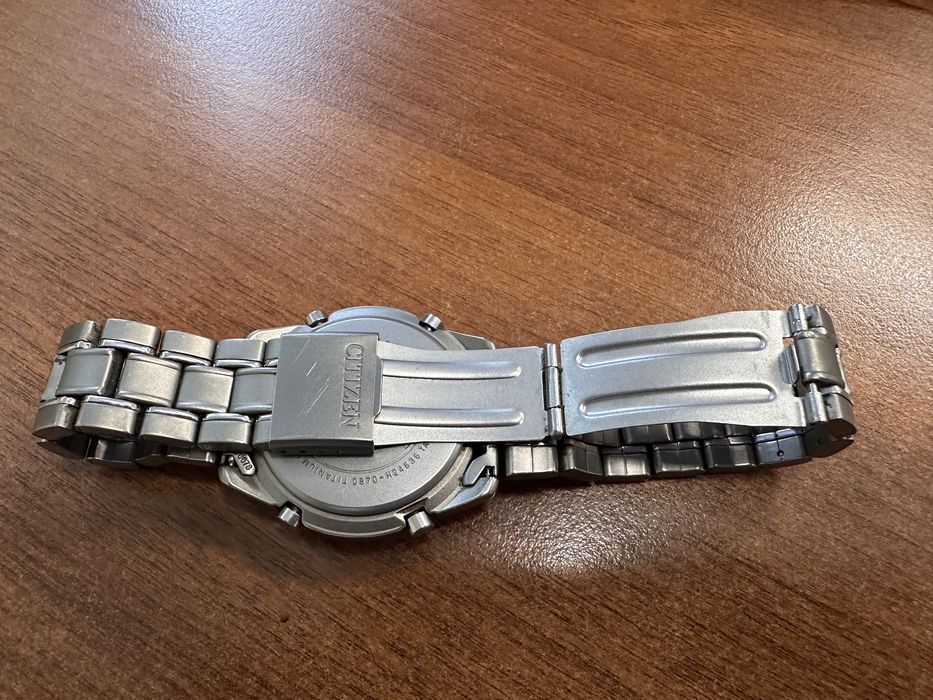 Citizen Chrono Eco-Drive Titanium WR100 Tychy •