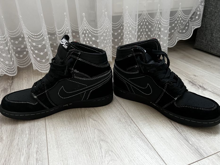 TravisScott×NikeJordan1 BlackPhantom18.5 Кроссовки Nike Travis Scott Black Phantom — купить на OLX.ua