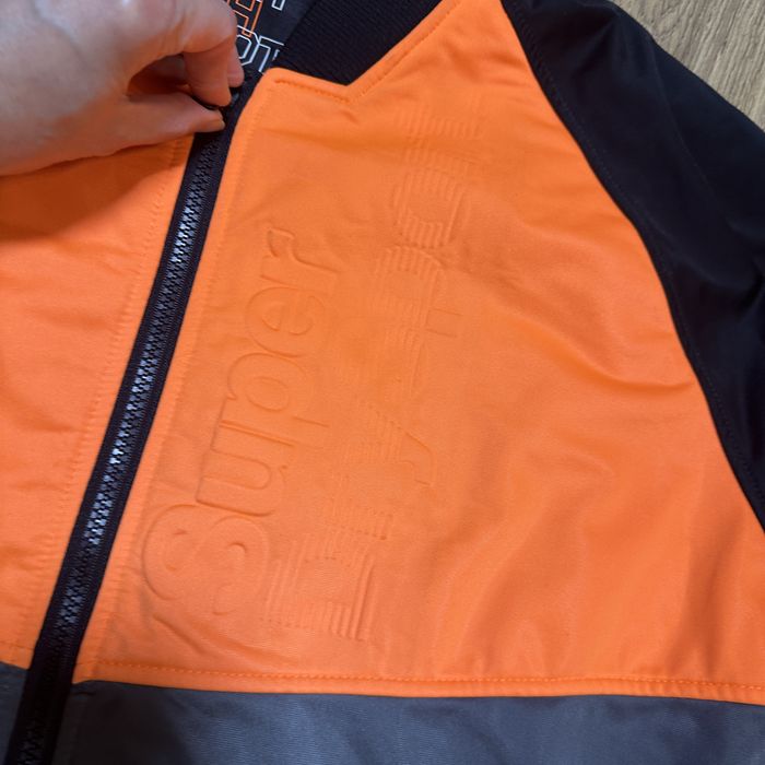Олімпійка толстовка Superdry утеплена на xl нлва оригінал не ношена