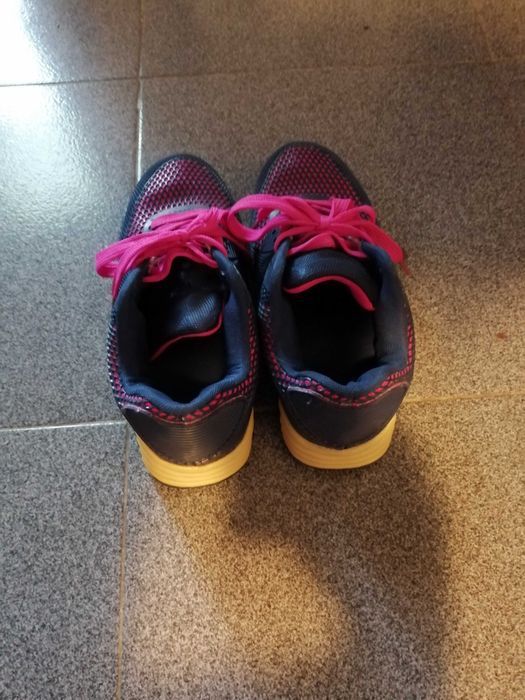 Sapatilhas Rosa e azul