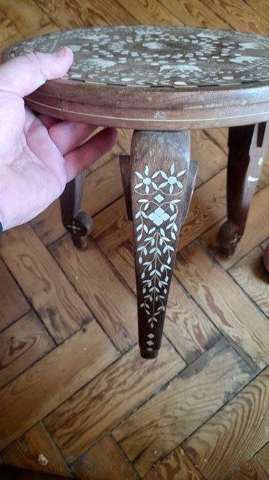 Mesa de chá anglo- india lindíssima