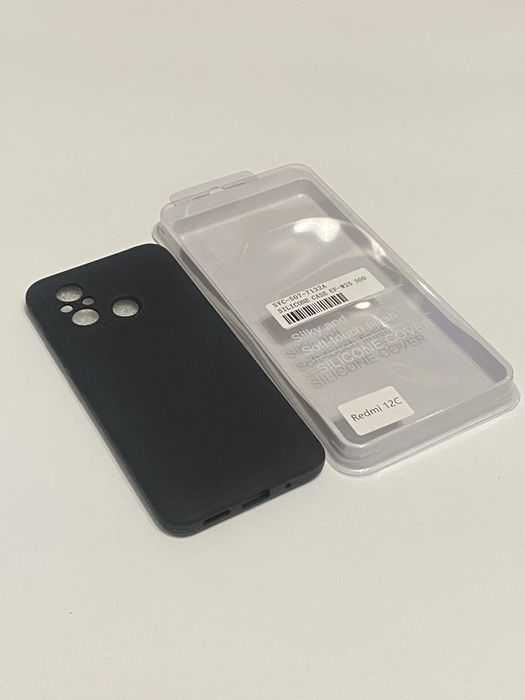 Чехол Xiaomi Redmi 12C / Poco C55 Плотний Протиударний з Мікрофіброю