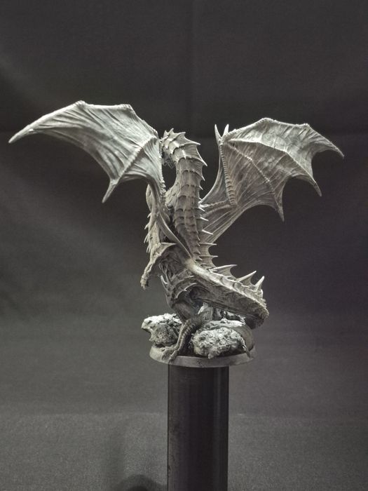 дракон. SLA 3д дру