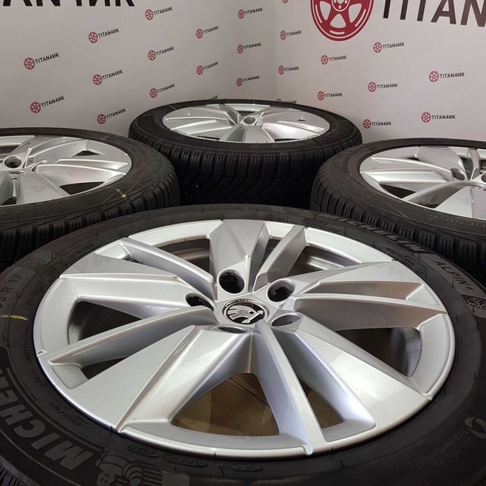 Диск Skoda R17 5x112 Karoq Superb Octavia Yeti VW Passat Jetta Golf Caddy Touran T-Roc Audi A4 A6