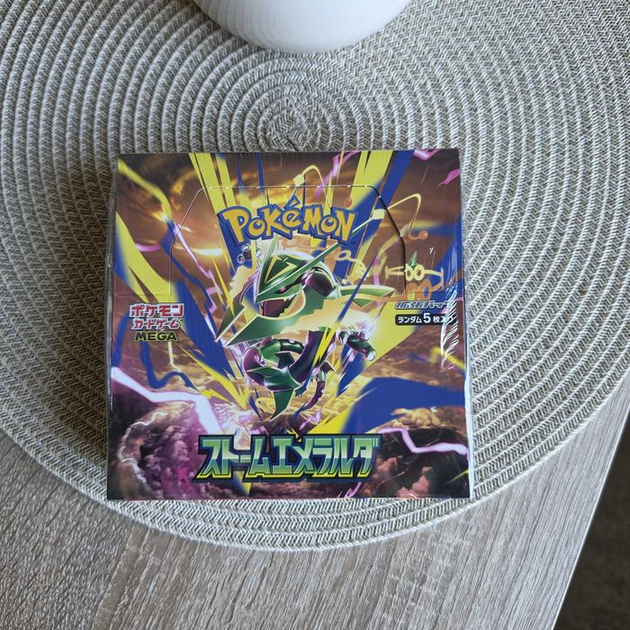 Booster Box Pokémon Storm Emeralda (M6) Japonês - 30 packs