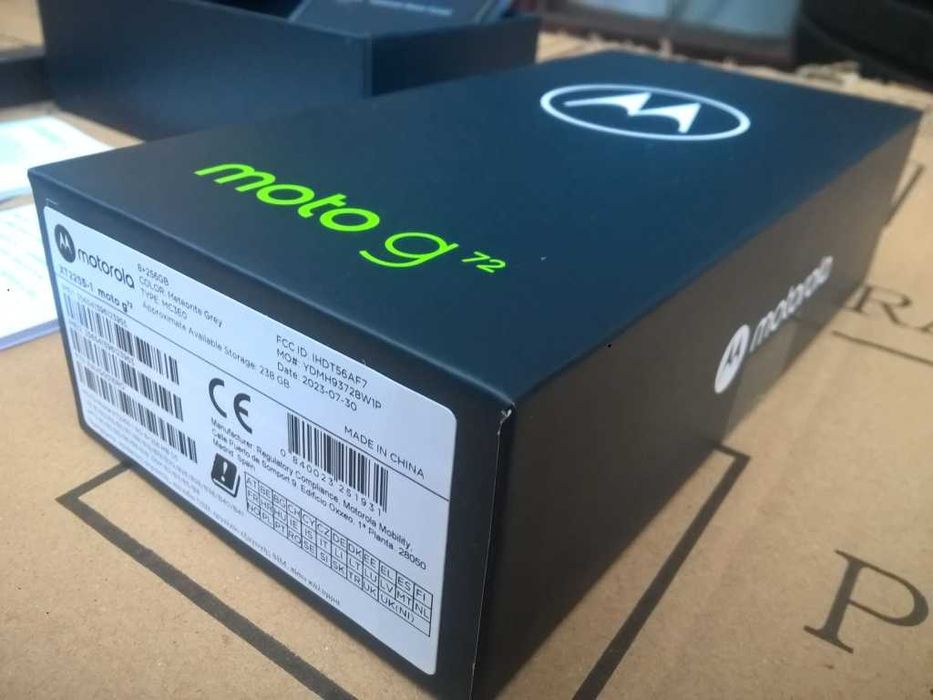 NOWA G72 8/256G 8x2.2GH 6.6"AMOLED Mld.Colors 120Hz Dual+SD 108Mp Gw2L