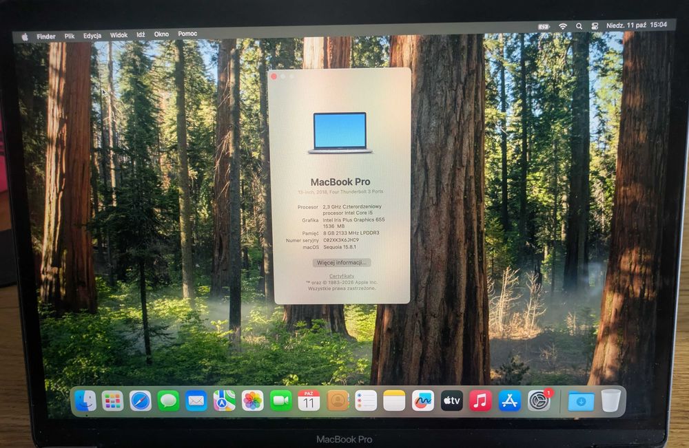 macbook 13 pro 512GB