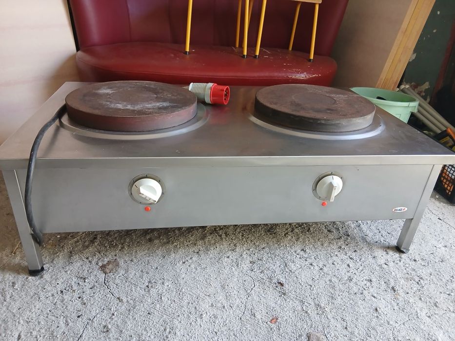 Taboret elektryczny stal nierdzewna