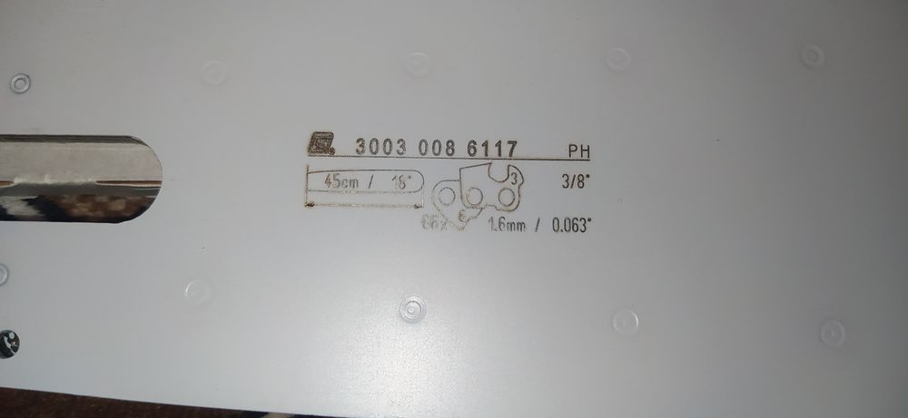 Шина Stihl 45 см штіль оригінал 1.6 3/8 до бензопил 361 362 462 440