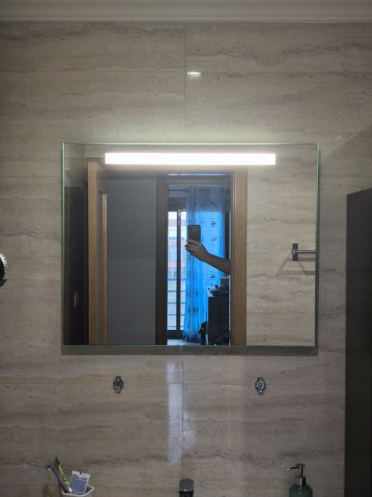 Espelho de WC com luz