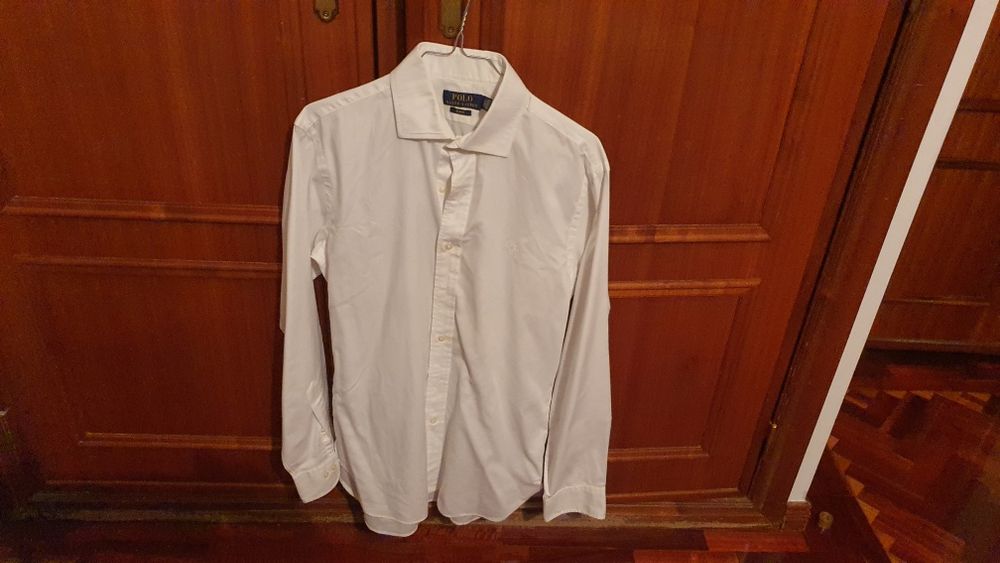 Camisa branca Polo Ralph Lauren